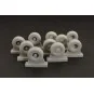 T-815-2 ARMAX baloon wheels, 1/87 - Hauler HLR87139