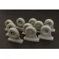 T-815-2 ARMAX baloon wheels, 1/87 - Hauler HLR87139