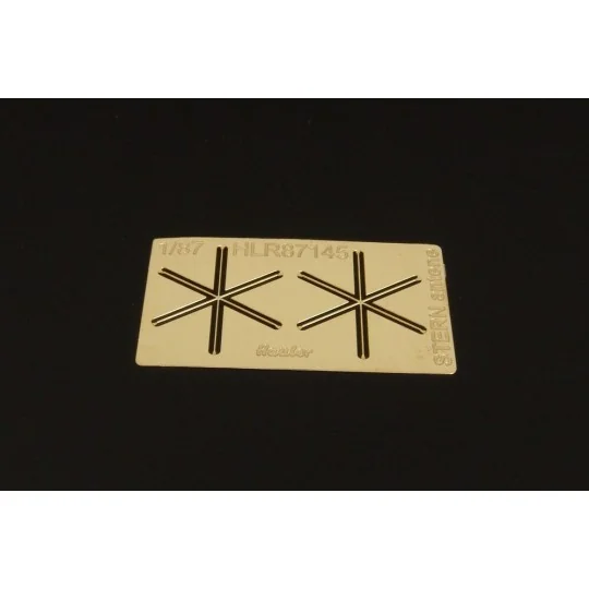 german stern antene 2pcs, 1/87 - Hauler HLR87145