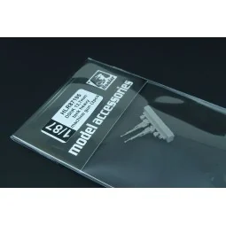 DShK 12, 7mm tank heavy machine gun (2pcs), 1/87 - Hauler HLR87195 2