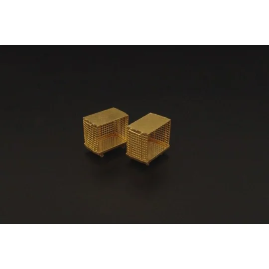 Baggage carts, 1/87 - Hauler HLR87190