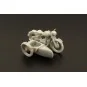 Jawa 250 Perak with sidecar year1946, 1/87 - Hauler HLR87159