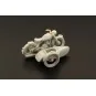 Jawa 250 Perak with sidecar year1946, 1/87 - Hauler HLR87159