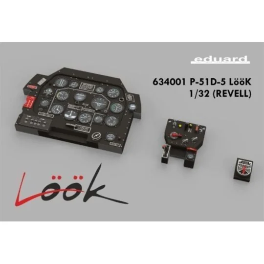 P-51D-5 LööK for Revell, 1/32 - Eduard Accessories 634001