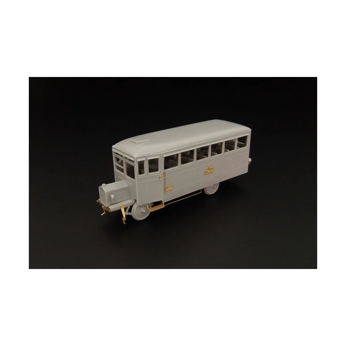 Praga M120 001 railway bus, 1/87 - Hauler HLR87180