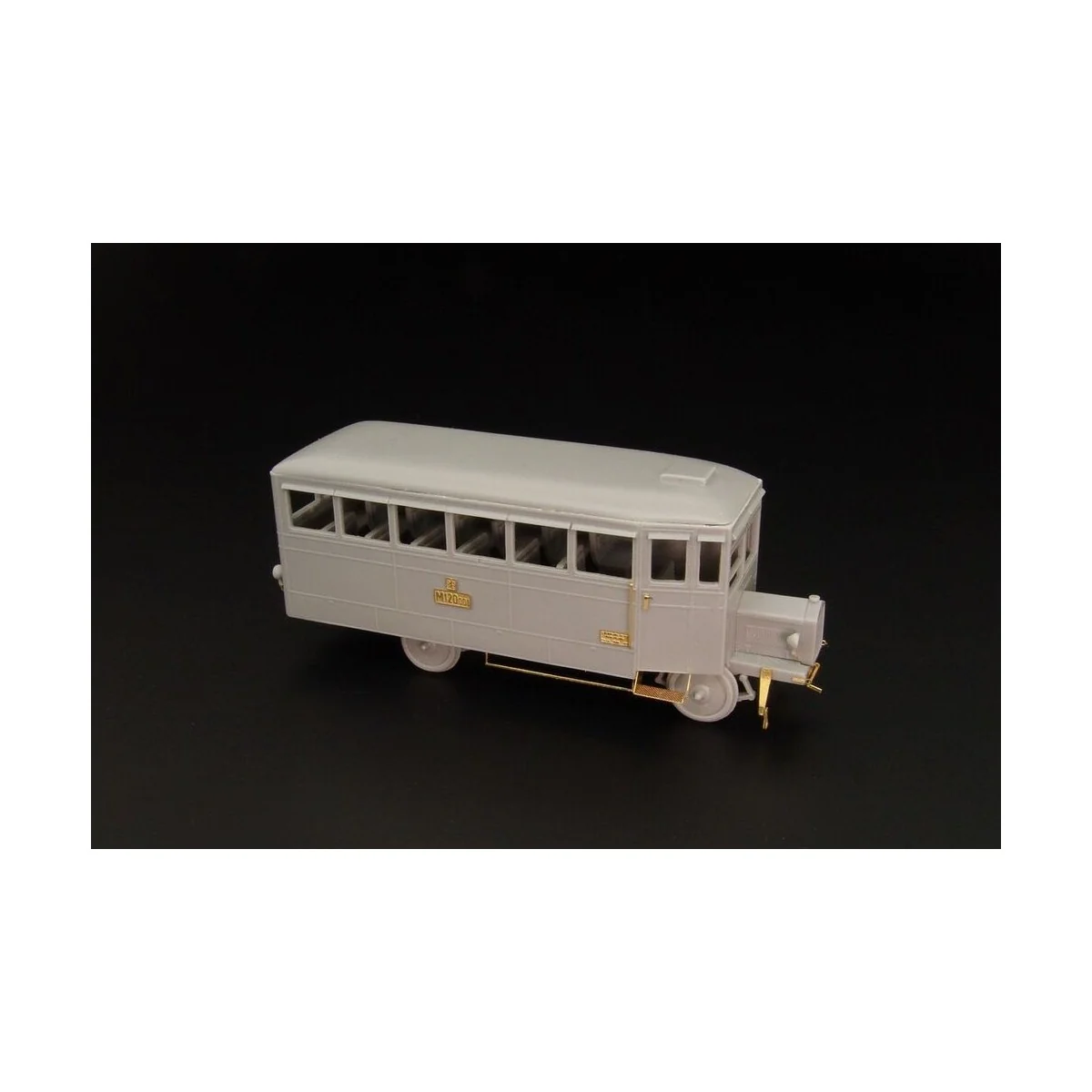 Praga M120 001 railway bus, 1/87 - Hauler HLR87180