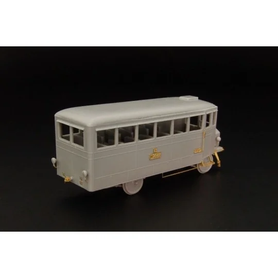 Praga M120 001 railway bus, 1/87 - Hauler HLR87180