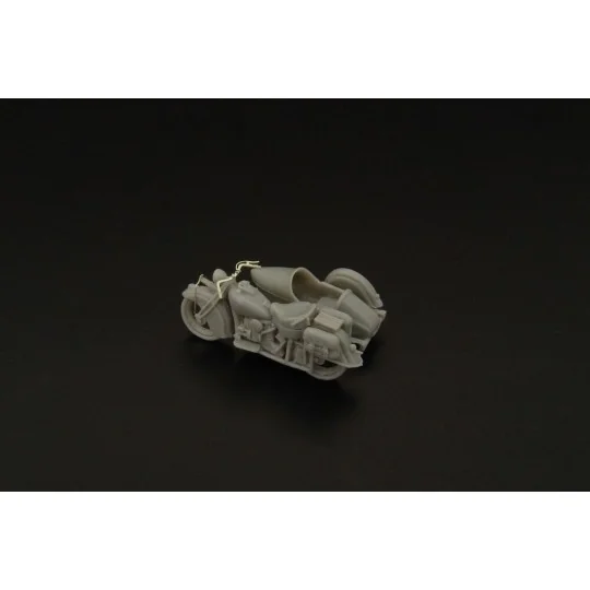 Indian FOUR -sidecar 1940y, 1/87 - Hauler HLR87189