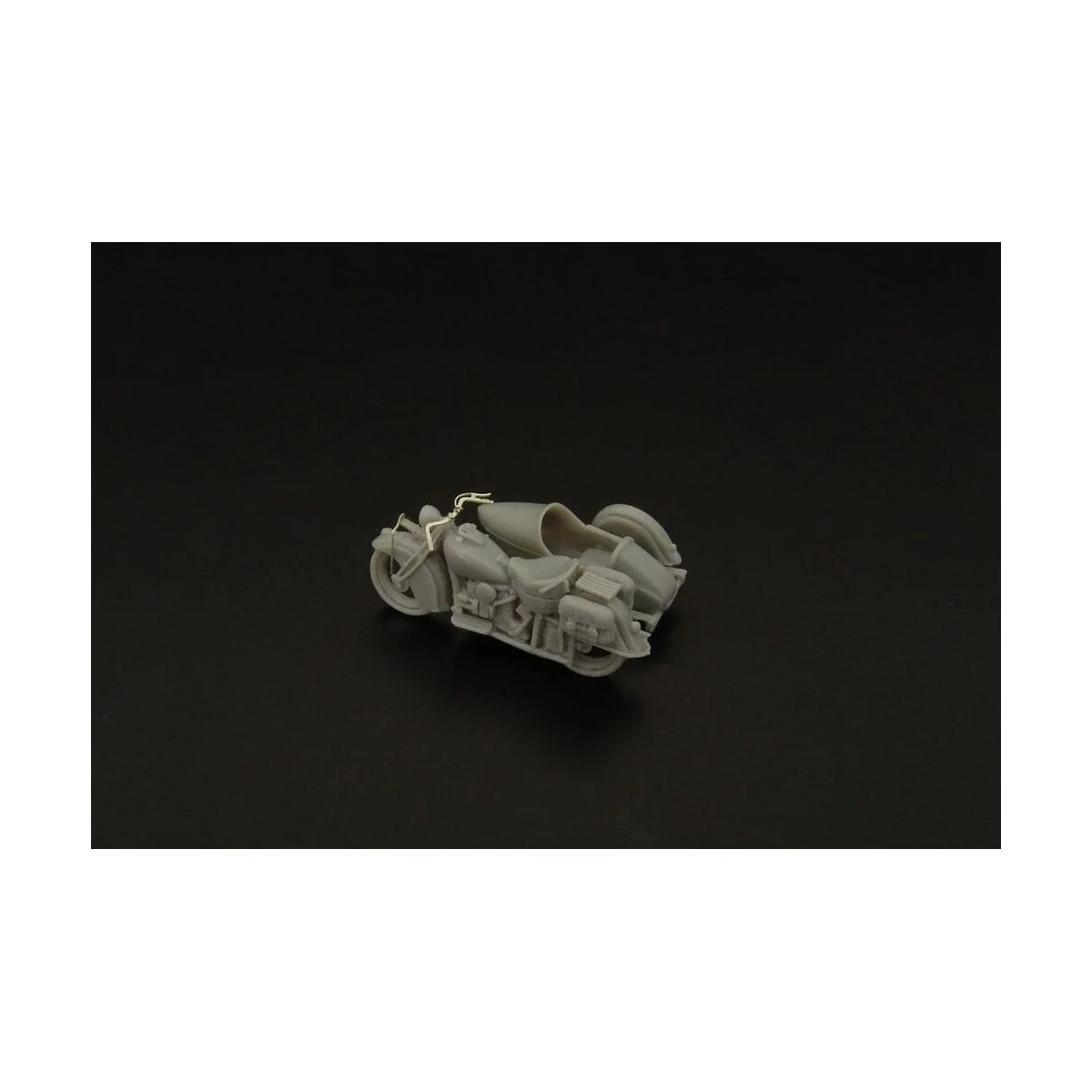 Indian FOUR -sidecar 1940y, 1/87 - Hauler HLR87189