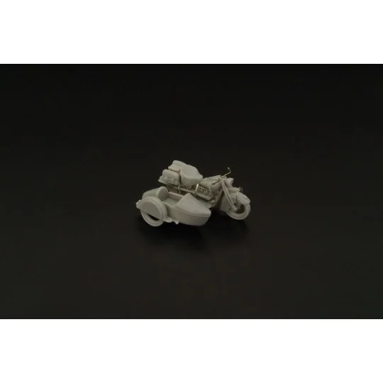 Indian FOUR -sidecar 1940y, 1/87 - Hauler HLR87189