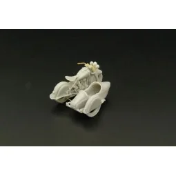 Indian CHIEF with sidecar 1940-53, 1/87 - Hauler HLR87188 2