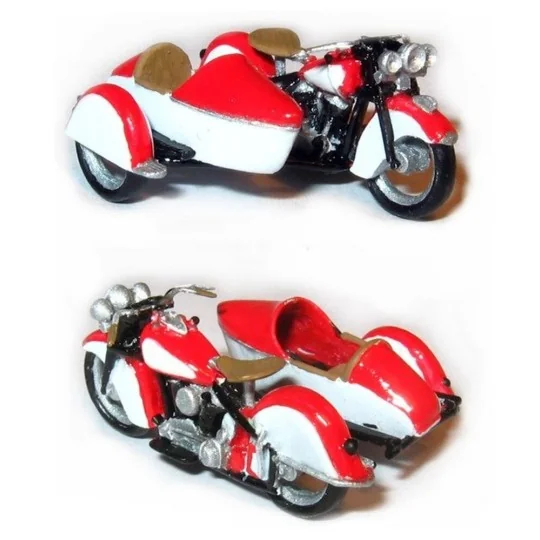 Indian CHIEF with sidecar 1940-53, 1/87 - Hauler HLR87188