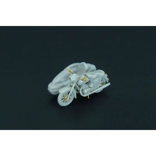 JW 250, , Kýva?ka‘‘ r 1956 w sidecar Velorex 560, 1/87 - Hauler HLR...