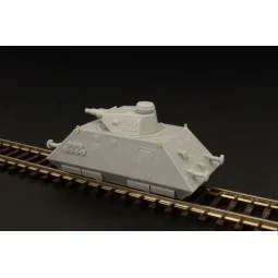Schwere Panzer Draisine KANONENWAGEN, 1/120 - Hauler HTT120036 2