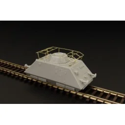 Schwere Panzer Draisine FUNKWAGEN, 1/120 - Hauler HTT120038 2