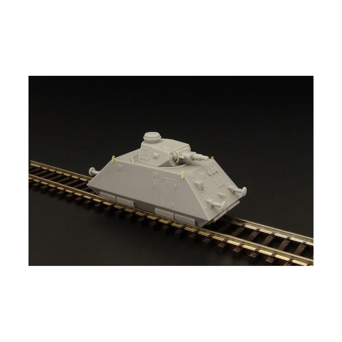Schwere Panzer Draisine KANONENWAGEN, 1/120 - Hauler HTT120036