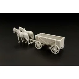 Horse drawn wagon, 1/120 - Hauler HTT120059