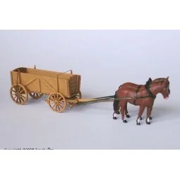 Horse drawn wagon, 1/120 - Hauler HTT120059 2