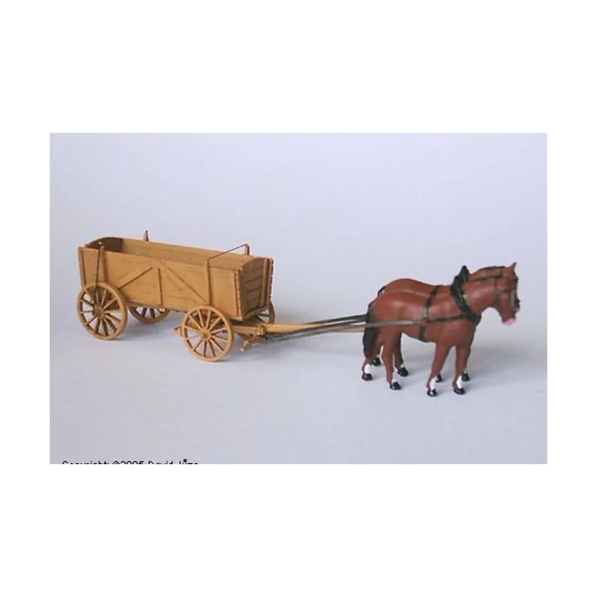 Horse drawn wagon, 1/120 - Hauler HTT120059