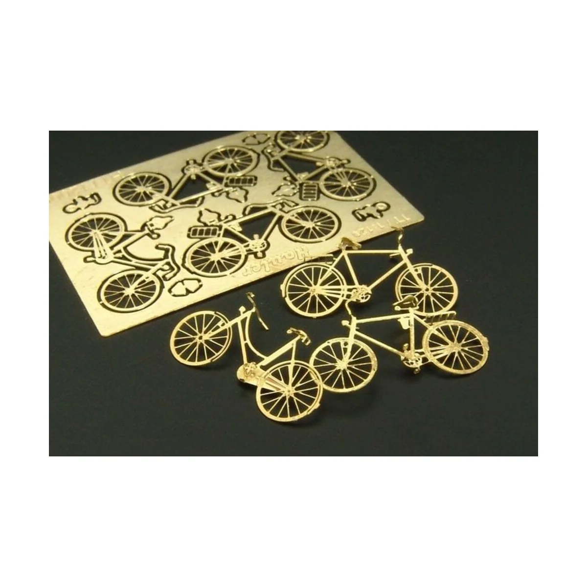 Bycicles 4pcs, 1/120 - Hauler HTT120063