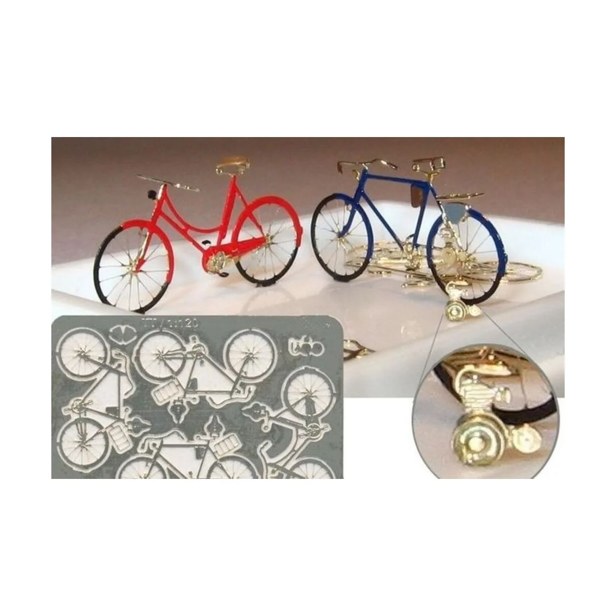 Bycicles 4pcs, 1/120 - Hauler HTT120063