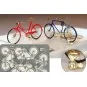 Bycicles 4pcs, 1/120 - Hauler HTT120063