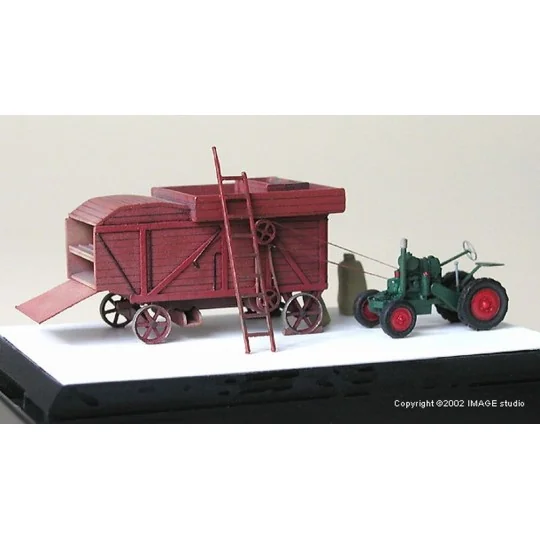 Threshing-machine 1937 with Svoboda tractor, 1/120 - Hauler HTT120060