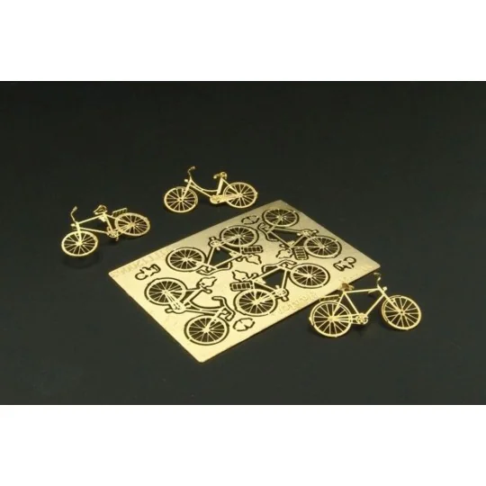 Bycicles 4pcs, 1/120 - Hauler HTT120063