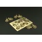 Bycicles 4pcs, 1/120 - Hauler HTT120063