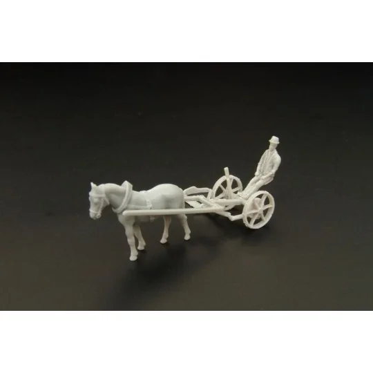 Grass chopper MELICHAR w horse, 1/120 - Hauler HTT120064