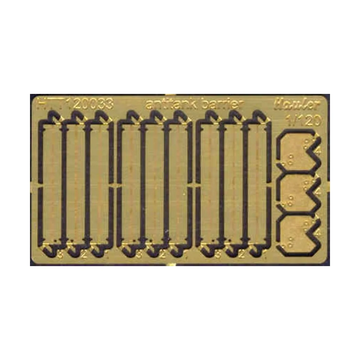 Antitank barrier, 1/120 - Hauler HTT120033