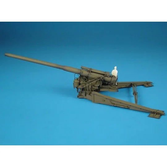 M1 8inch gun IN FIRE POSITION, 1/72 - Hauler HLP72007