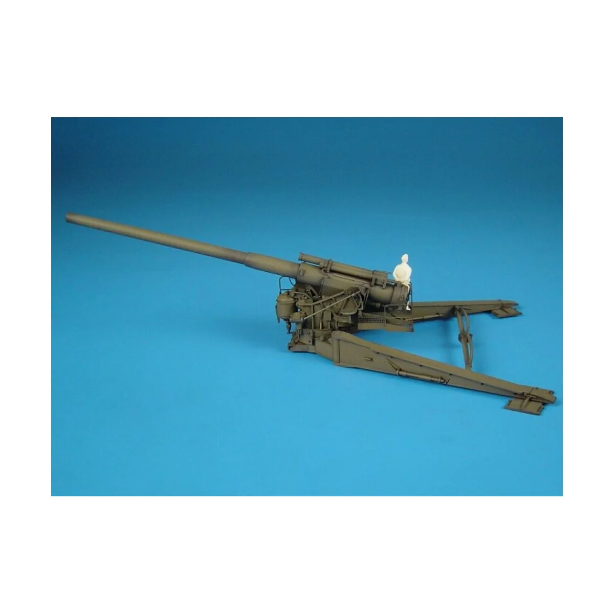 M1 8inch gun IN FIRE POSITION, 1/72 - Hauler HLP72007