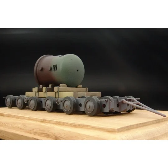 Culemeyer 80ton with armored cupola, 1/72 - Hauler HLP72011