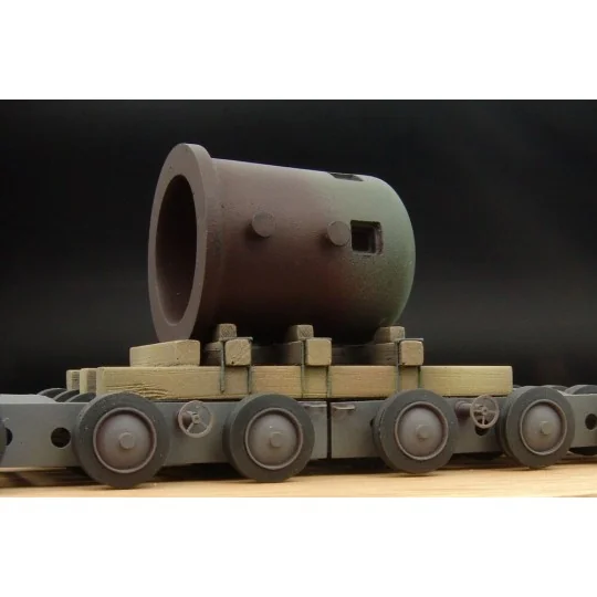 Culemeyer 80ton with armored cupola, 1/72 - Hauler HLP72011