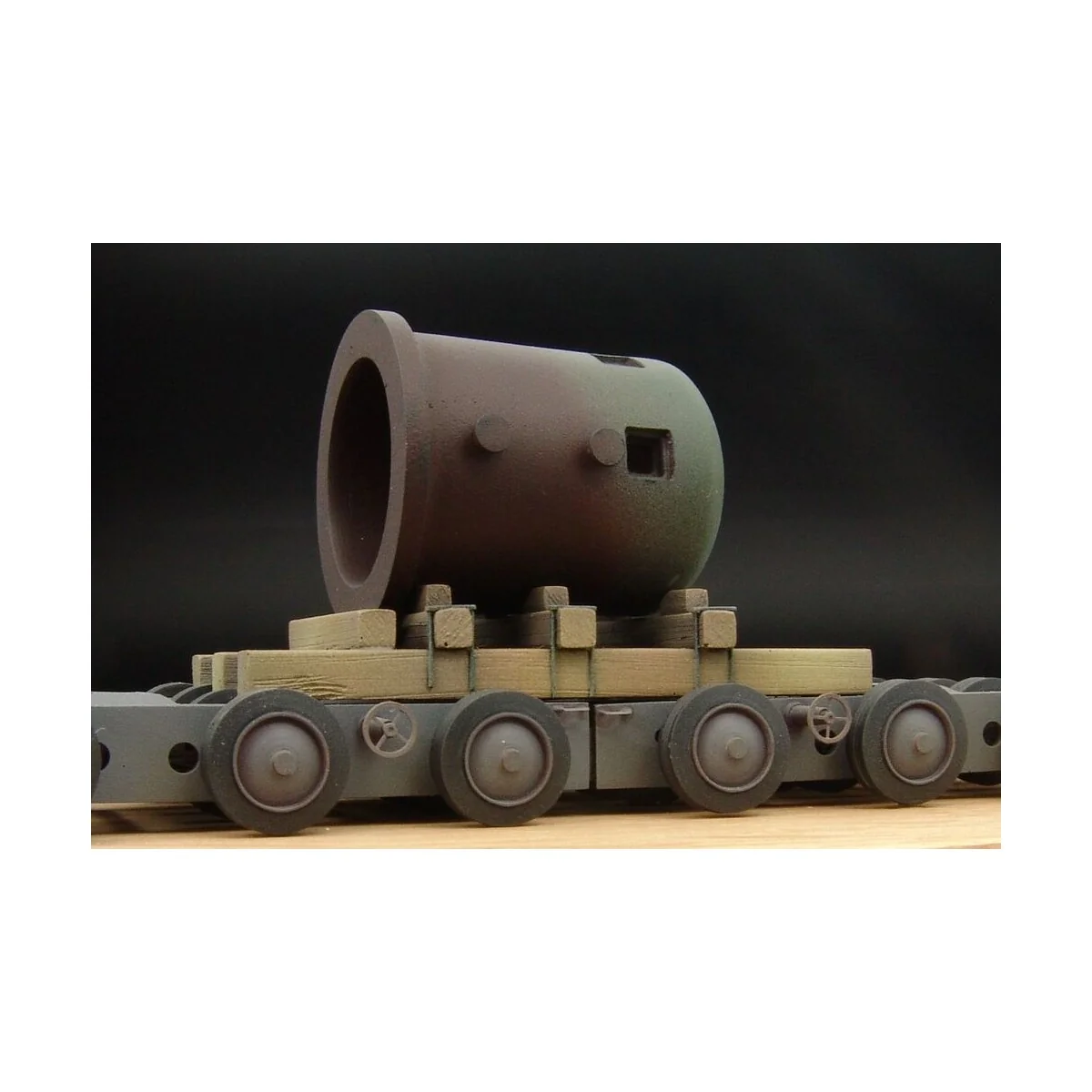 Culemeyer 80ton with armored cupola, 1/72 - Hauler HLP72011