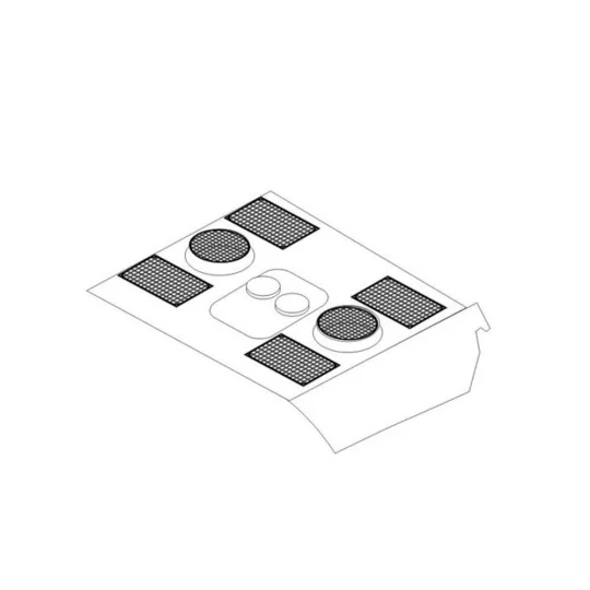 Panther Grills for Dragon, 1/72 - Hauler HLH72018