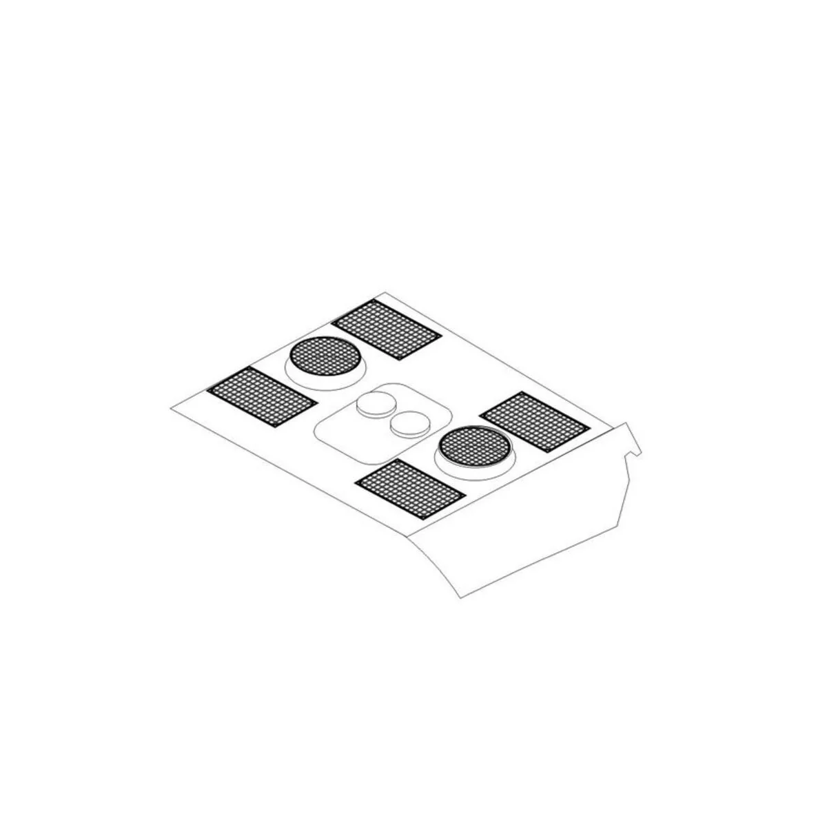Panther Grills for Dragon, 1/72 - Hauler HLH72018