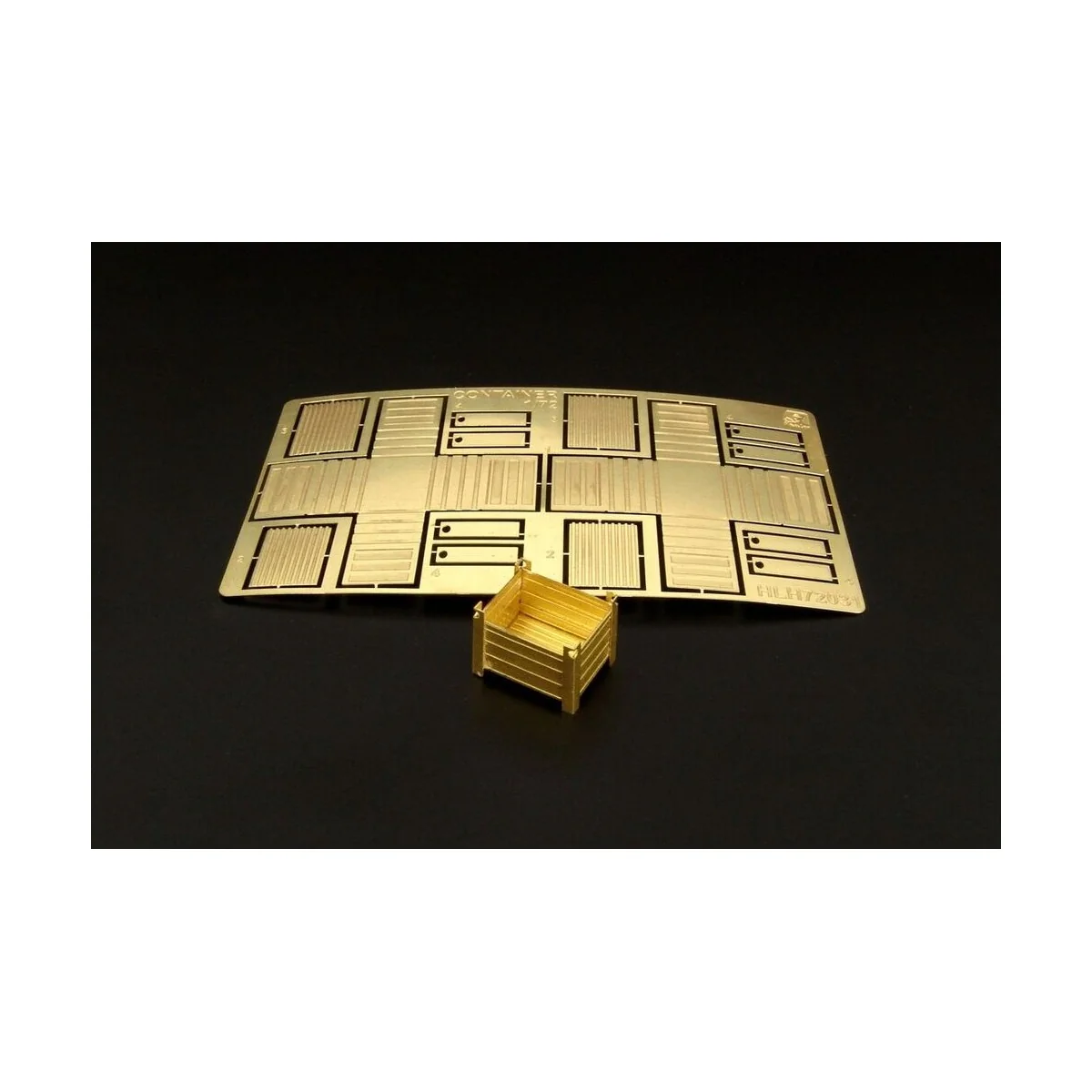 Steel container (2pcs), 1/72 - Hauler HLH72031