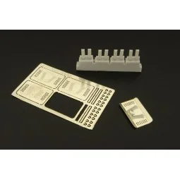 Ukraine police shield (4pcs), 1/72 - Hauler HLH72045 2