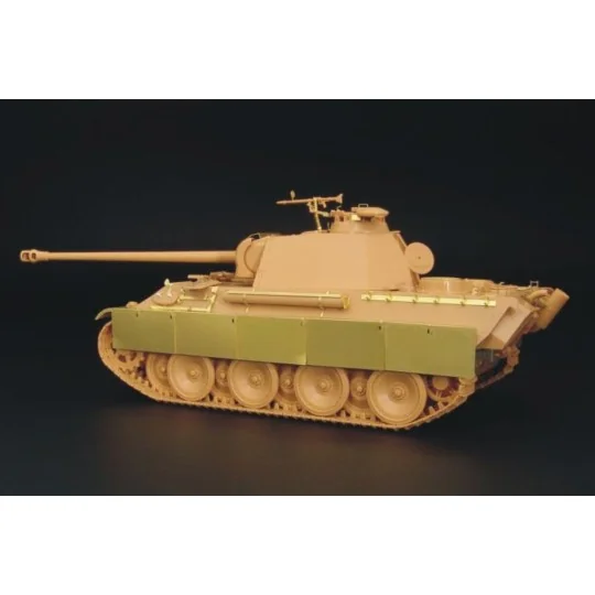 PANTHER-JAGDPANTHER ausf G Schurzen, 1/48 - Hauler HLX48068