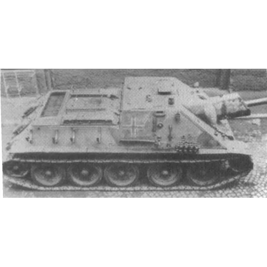 Beutepanzer SU-122 DECAL, 1/48 - Hauler HLX48097