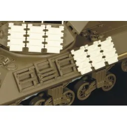 M4-M10 external track armor, 1/48 - Hauler HLX48101 2