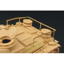 Stug III Ausf G STOWAGE FRAME, 1/48 - Hauler HLX48106 2