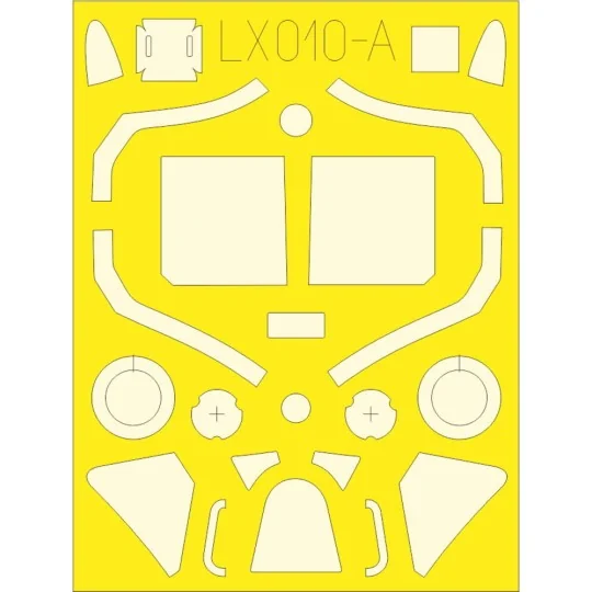 Spitfire Mk.VIII LööKplus AIRFIX, 1/24 - Eduard Accessories 634050