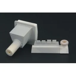 Stug III Ausf G welded gun shield, 1/48 - Hauler HLX48118 2