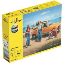 STARTER KIT 1970s Urban People, 1/24 - Heller 58757