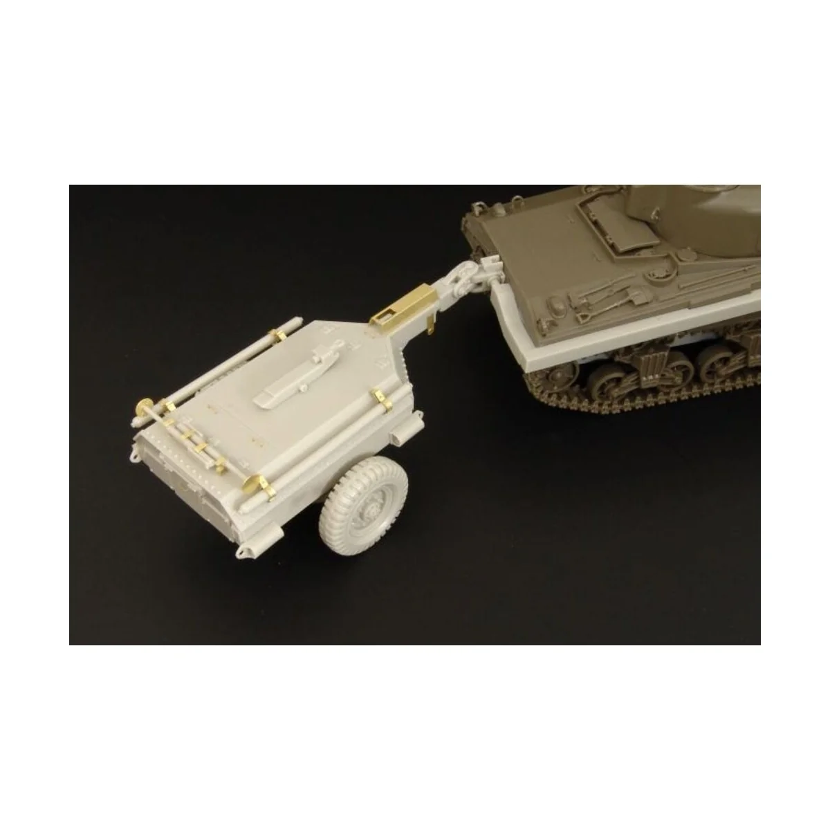 Crocodile M4 Sherman, 1/48 - Hauler HLX48166