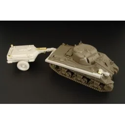 Crocodile M4 Sherman, 1/48 - Hauler HLX48166 2