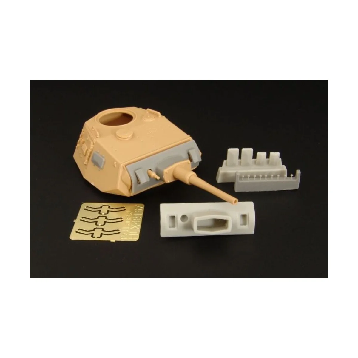 Pz III ausf J LATE convers set, 1/48 - Hauler HLX48167